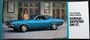 NOS 1972 Dodge Challenger Original Postcard