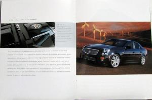 2004 Cadillac Engine & Performance Sales Brochure Original