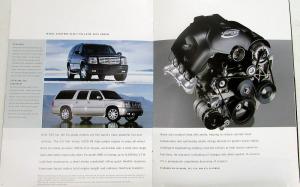 2004 Cadillac Engine & Performance Sales Brochure Original