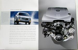 2004 Cadillac Engine & Performance Sales Brochure Original