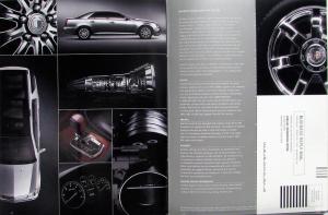 2006 Cadillac V Series STS XLR CTS Escalade XLR STS DTS SRX Sales Brochure Orig