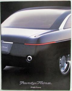 2001 Ford Forty-Nine Concept News Media Information Press Kit Brochure