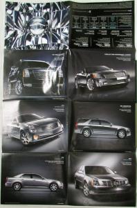 2007 Cadillac Escalade XLR CTS SRX STS DTS Sales Folder Brochure Original