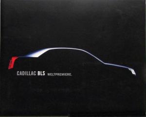2006 ? Cadillac BLS CTS STS SRX Escalade XLR German Sales Brochure in Portfolio