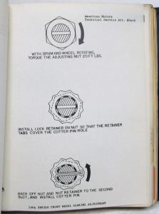 1962-1964 AMC American Motors Company Technical Service Letters