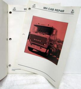 1986 Mack MH Cab Service Shop Repair Master Manual