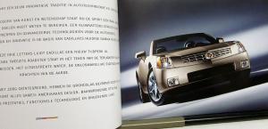 2006 Cadillac XLR Convertible Roadster DUTCH Text Sales Brochure Original