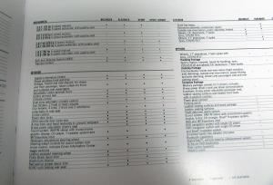 2006 Cadillac BLS Metric Measurement Specifications Sales Brochure Original