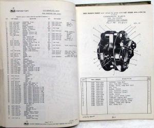 1971 Mack MB401P 4263-86 Model Truck Parts Book - Number 9569