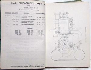 1959 Mack N42P and N42T Model Truck Parts Book - Number 2646