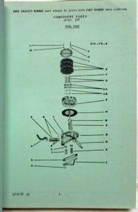 1959 Mack N42P and N42T Model Truck Parts Book - Number 2646