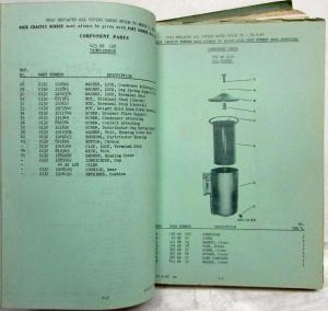 1959 Mack N60P N60T N60LT Model Truck Parts Book - Number 2645