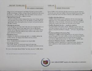 2000 Cadillac Professional Vehicles DeVille Livery Sales Brochure Orig