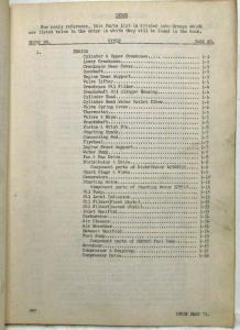 1942 Mack EHU EHUX EHUT EMU EMUT EQU Model Truck Parts Book - Number 997