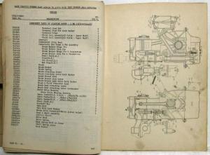 1942 Mack EHU EHUX EHUT EMU EMUT EQU Model Truck Parts Book - Number 997