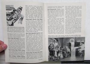 1958 Ford Shop Talk Magazine Heavy Duty Truck Issue Tilt Tandem Conventional