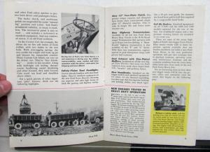 1958 Ford Shop Talk Magazine Heavy Duty Truck Issue Tilt Tandem Conventional