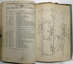 1940-1941 Mack EEU EFU EGU EFUT EFUX Model Truck Parts Book - Number 1036