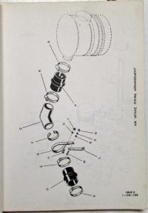 1969 Mack F611ST 2988 Model Truck Parts Book - Number 7307