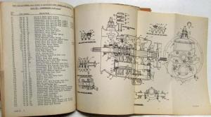 1946-1947 Mack EQSW Model Truck with EN354A Engine Parts Book - Number 1546