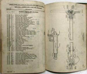 1939 Mack EG Model Truck Parts Book - Number 752