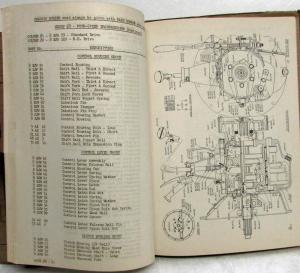 1938 Mack EE and EF Model Truck Parts Book - Number 719