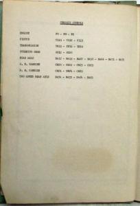 1941-1942 Mack EE EEX EF EFX EFT EG EGX Model Truck Parts Book - Number 1154