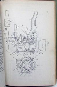 1954 Mack B60ST Model Truck Parts Book - Number 2213