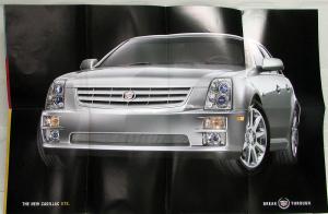 2004 2005 Cadillac STS & Deville SRX CTS Escalade Sales Folder Brochure Original