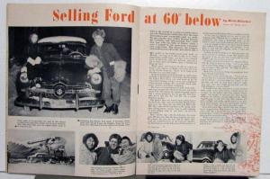 1949 Ford Dealer Magazine Sevice Sales Parts Accessories