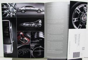 2007 Cadillac V-Series STS XLR CTS Escalade XLR DTS SRX Sales Brochure Original