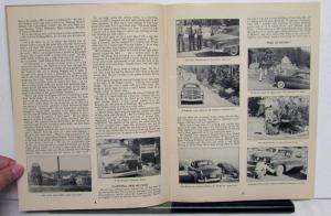 1949 Ford Cars Test Report By Floyd Clymer Model T Model A Convertible