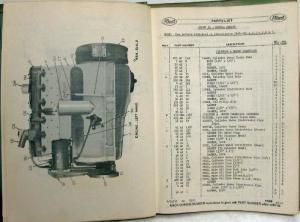 1957 Mack B60X Model Truck Parts Book for Bethlehem Steel Co - Number 5649