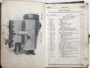 1952-1955 Mack Truck B62SX Model Parts Book - Number 2333