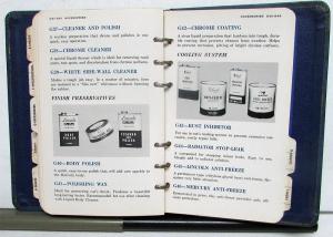 1954 Mercury Sales Manual Product Facts Data Book Monterey Custom Sun Valley