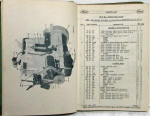 1955 Mack B70ST Model Truck Parts Book - Number 2328