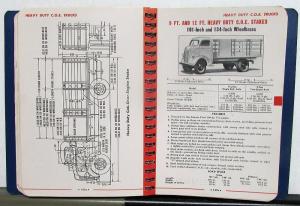 1947 Ford Truck Salesmens Facts Data Specifications Sales Book Pickup H/D Panel