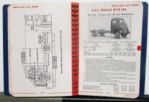 1947 Ford Truck Salesmens Facts Data Specifications Sales Book Pickup H/D Panel