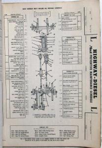 1959 Mack B43S 1876-81 Truck Service Shop Manual for Hicklin Motor Lines