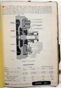 1959 Mack B43S 1876-81 Truck Service Shop Manual for Hicklin Motor Lines