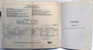 1922-1927 Mack AB Sedan and Parlor Type Buses Chassis and Body Parts Book