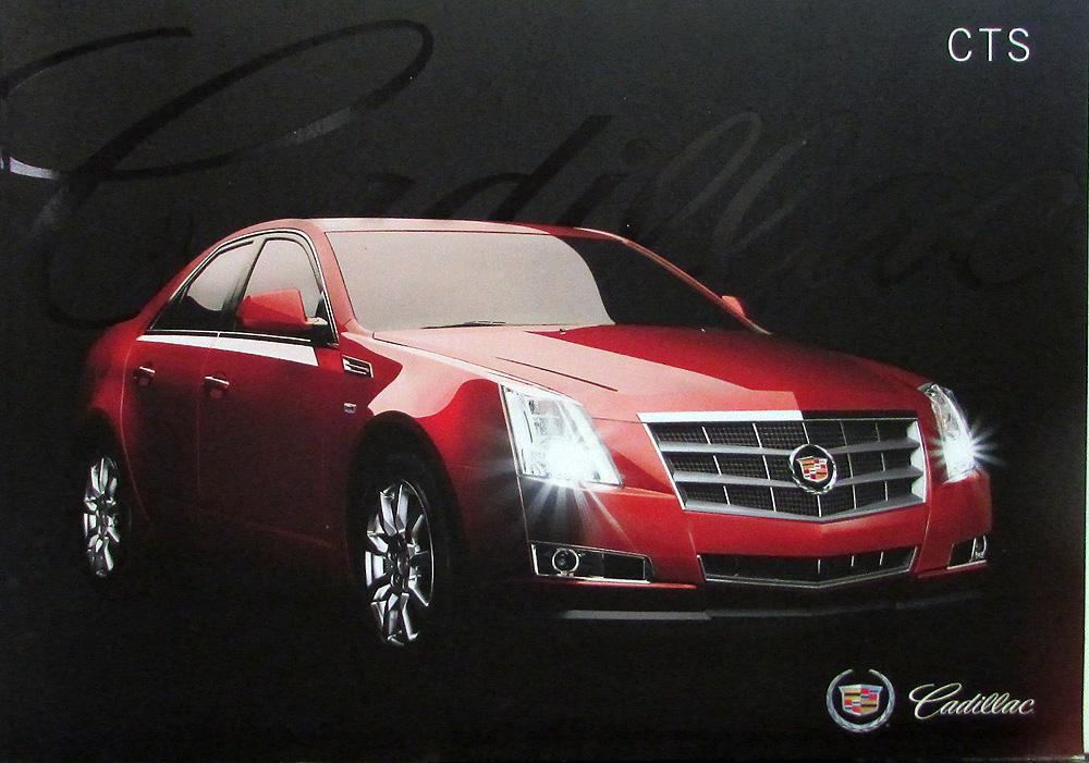 2008 Cadillac CTS DUTCH NL Sales Brochure Original