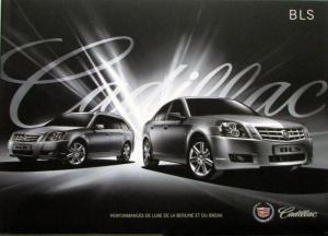 2008 Cadillac BLS FRENCH Sales Brochure Original