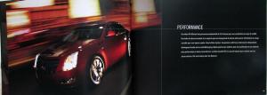 2008 Cadillac CTS FRENCH Sales Brochure Original