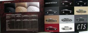 2008 Cadillac CTS FRENCH Sales Brochure Original