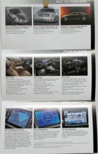 2009 Cadillac V-Series XLR STS CTS Sales Folder MAILER Original