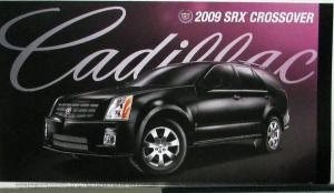 2009 Cadillac SRX Crossover Sales Folder MAILER Original