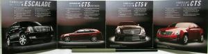 2010 Cadillac SRX Crossover Escalade CTS V & Sport Wagon Sales Folder Brochure