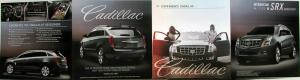 2010 Cadillac SRX Crossover Escalade CTS V & Sport Wagon Sales Folder Brochure