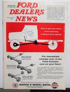 1967 Ford Dealers News 50th Ed Truck Car Mustang Model T Thunderbird Ranchero
